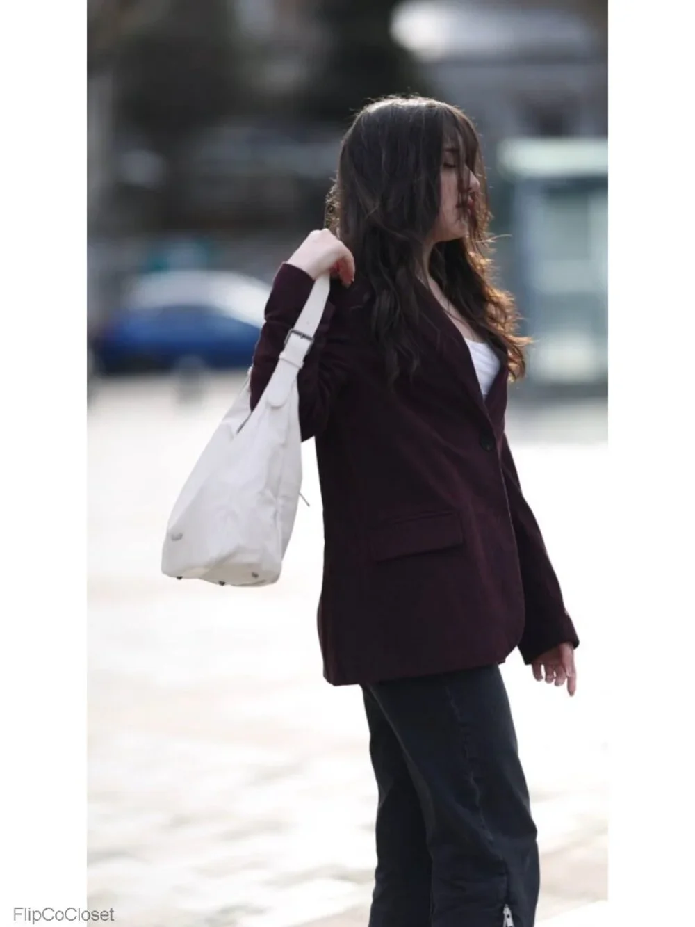 Hobo Shoulder Bag for Women Faux Leather Multi-Pocket Adjustable Strap